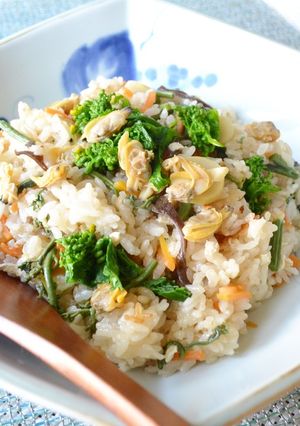 アサリと山菜の炊き込みおこわ♪-レシピのメイン写真