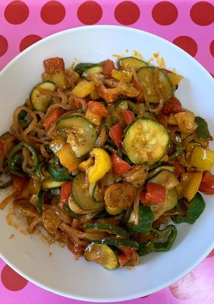 ♥ゼンパスタの野菜たっぷりナポリタン♥-レシピのメイン写真