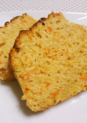 しっとり美味しい♫人参入りパウンドケーキ-レシピのメイン写真