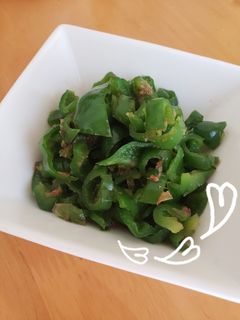 簡単!箸が止まらない!!無限ピーマン-レシピのメイン写真