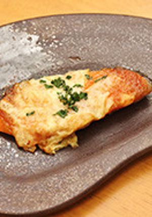 鮭の味噌+MCTオイルマヨのチーズ焼き-レシピのメイン写真