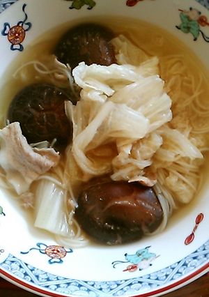 干し椎茸と白菜の、中華風超美味なべ・扁炉-レシピのメイン写真