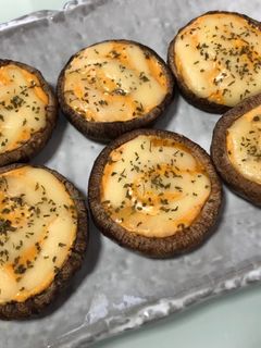 簡単☆椎茸のコチュマヨチーズ焼き-レシピのメイン写真