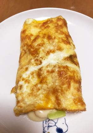 卵焼き(小松菜チーズ入り)♪-レシピのメイン写真