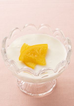 オレンジまるごとレアチーズケーキ-レシピのメイン写真