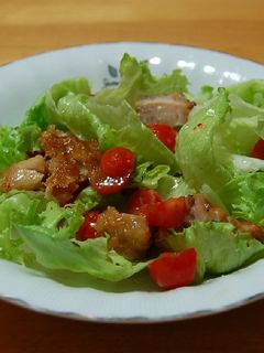 唐揚げサラダ-レシピのメイン写真