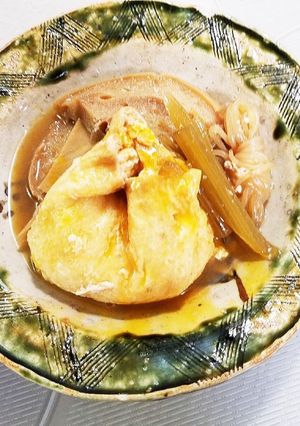 蕗とお麩の煮物-レシピのメイン写真