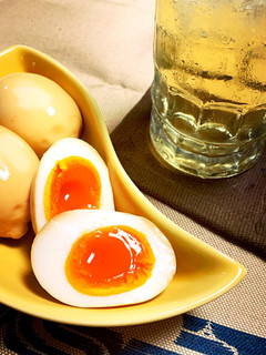 ウイスキー入り半熟味付け卵-レシピのメイン写真