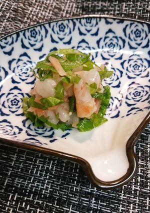 甘エビと紅生姜和え-レシピのメイン写真