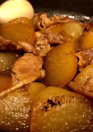 おばあちゃんの甘辛大根煮-レシピのメイン写真
