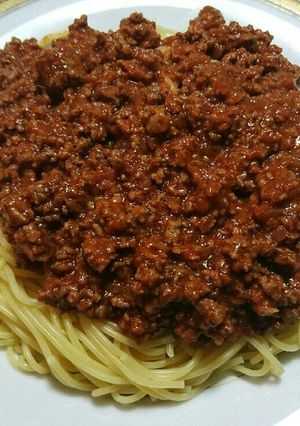 時短簡単♪糖質脂質オフ即席ミートソース-レシピのメイン写真