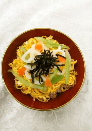 もち麦入りちらし寿司丼-レシピのメイン写真