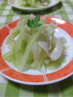 セロリとイカクンのサラダ-レシピのメイン写真