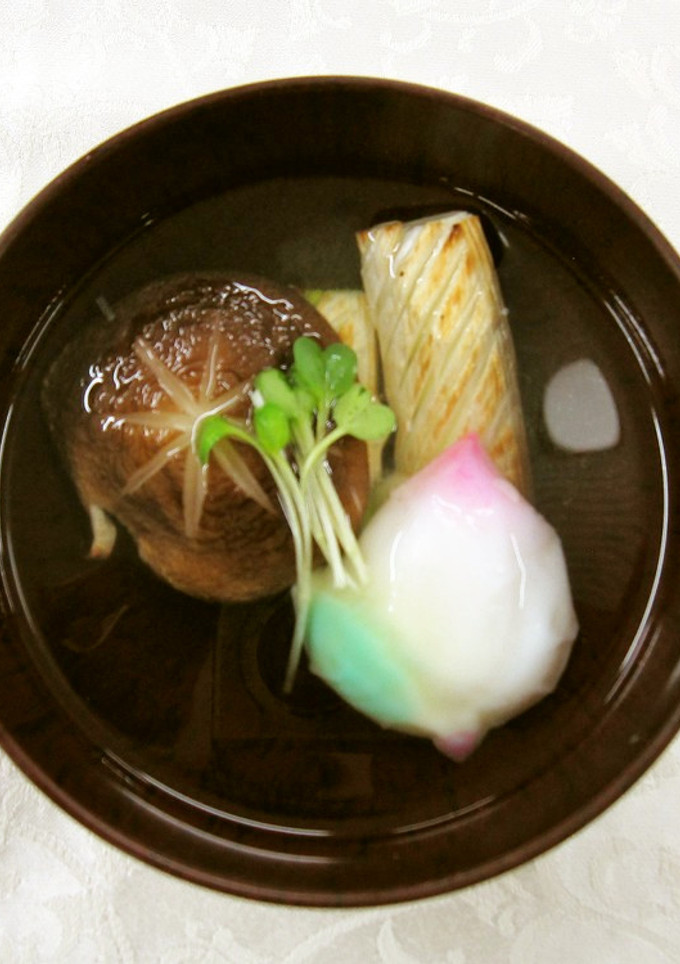 焼きしいたけのすまし汁-レシピのメイン写真