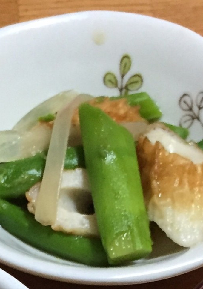 アスパラガスとちくわのさっと煮-レシピのメイン写真