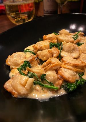 クリチ&バター醤油で簡単帆立のクリーム煮-レシピのメイン写真