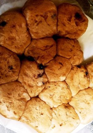 つぶジャム・バナナチョコ味でちぎりパン♡-レシピのメイン写真