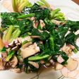 舞茸とほうれん草炒め
