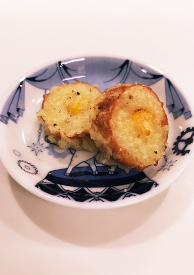 ❁ちくわとコーンの天ぷら❁-レシピのメイン写真