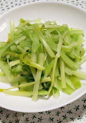 ササッとセロリの炒め物-レシピのメイン写真