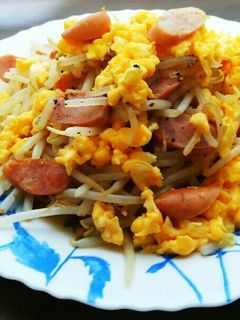 簡単☆もやし炒め大皿で♪-レシピのメイン写真