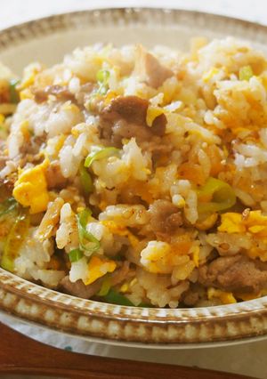 たくあんふりかけパパっと！チャーハン♪-レシピのメイン写真