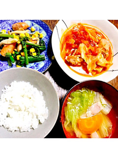 はなっこりーとウインナーの炒め物-レシピのメイン写真