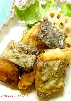 魚嫌いさんにも♡鰆のカレー風味揚げ♫-レシピのメイン写真
