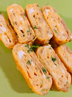 なめたけの卵焼き ☆-レシピのメイン写真