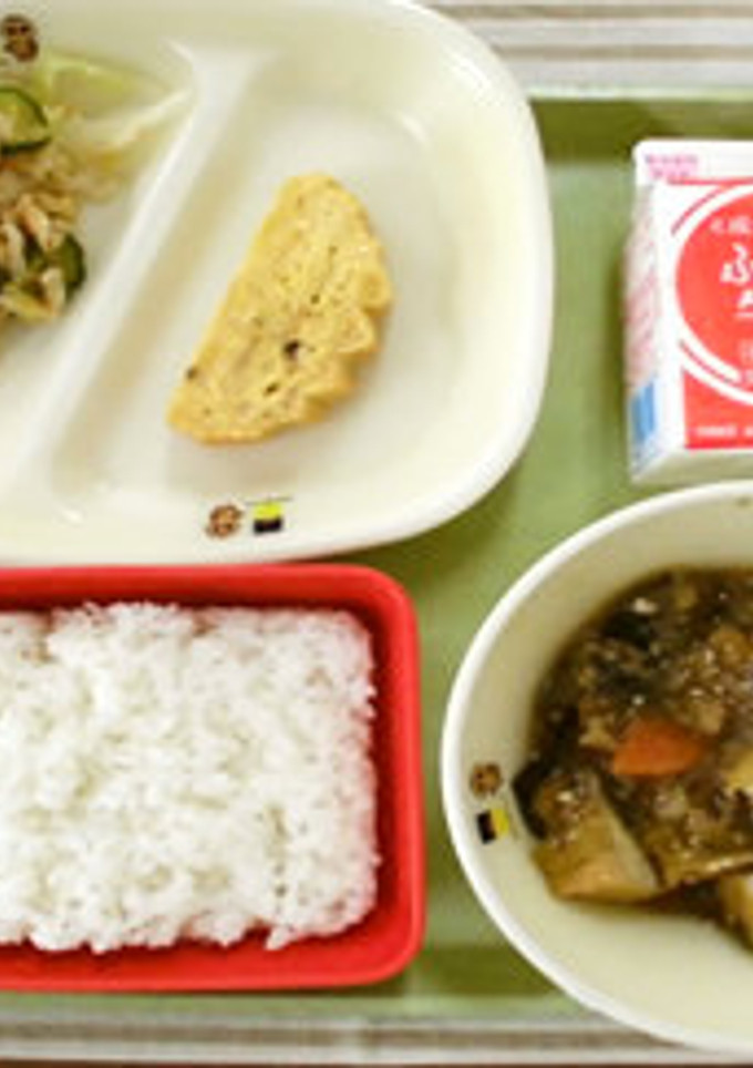 厚揚げとなすの旨煮＠つくば市学校給食-レシピのメイン写真