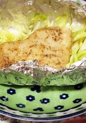 たらのガーリックムニエル ホイル焼き-レシピのメイン写真
