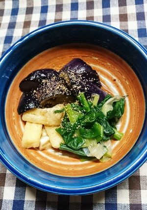 那須と揚げとネギの煮浸し(^o^)-レシピのメイン写真