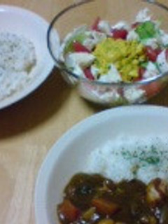 レンジで簡単!かぼちゃサラダ-レシピのメイン写真