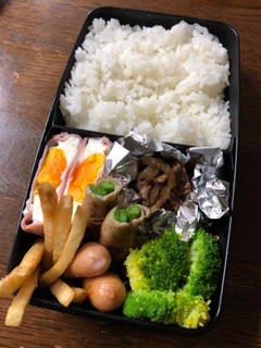 中学生男子弁当☆20190319-レシピのメイン写真