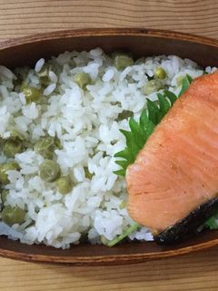 市販の白だしを使って 超簡単♡豆ごはん-レシピのメイン写真