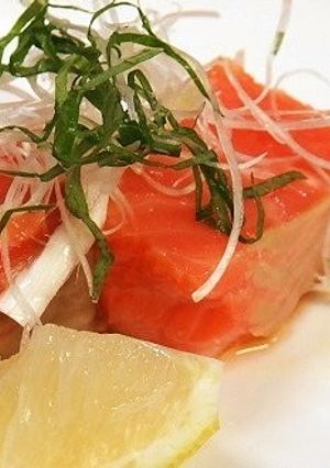 サーモンコンフィ-レシピのメイン写真