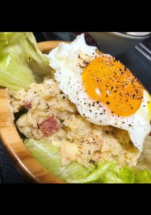 ベーコンの贅沢ポテトサラダ【バル飯】-レシピのメイン写真