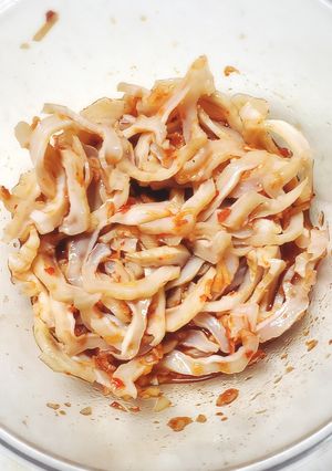鱈の胃袋の辛味あえ!-レシピのメイン写真