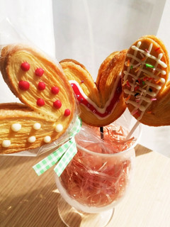 簡単　大量＊源氏パイと生チョコロリポップ-レシピのメイン写真