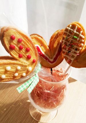 簡単　大量＊源氏パイと生チョコロリポップ-レシピのメイン写真