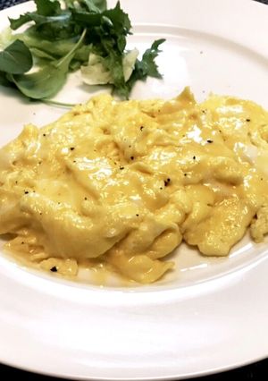 簡単ふわとろチーズスクランブルエッグ-レシピのメイン写真