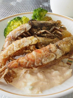 モサエビの唐揚げオーロラソース-レシピのメイン写真