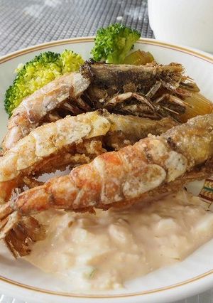モサエビの唐揚げオーロラソース-レシピのメイン写真