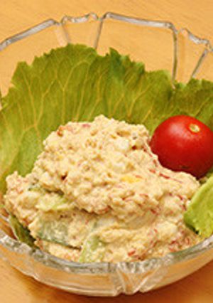 糖質制限に★おからとコンビーフのサラダ-レシピのメイン写真