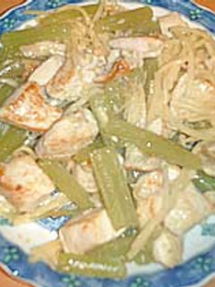 鳥胸肉と春野菜の香り炒め-レシピのメイン写真