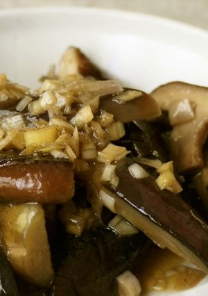 簡単♪茄子ときのこの揚げ浸し（中華風）-レシピのメイン写真
