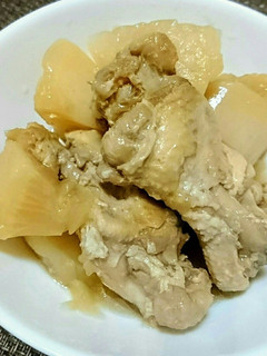 圧力鍋で鶏手羽元とカブのほろほろ煮-レシピのメイン写真