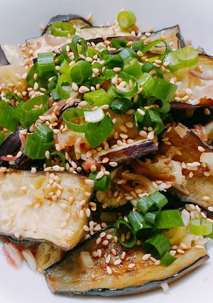♪薬味たっぷり甘酢焼きナス♪-レシピのメイン写真