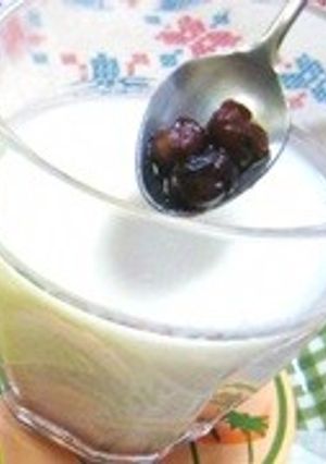 あずきラテ-レシピのメイン写真
