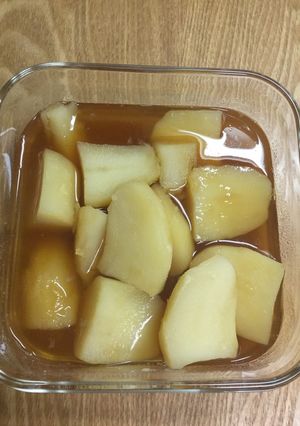 じゃがいもの甘煮(じゃがいもだけですよ)-レシピのメイン写真